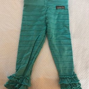 Matilda Jane leggings with ruffle bottom